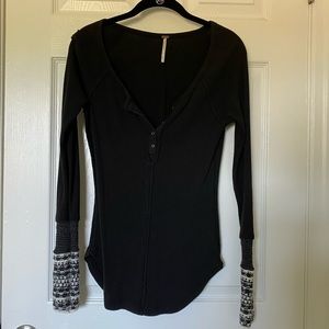 Free people long sleeve top